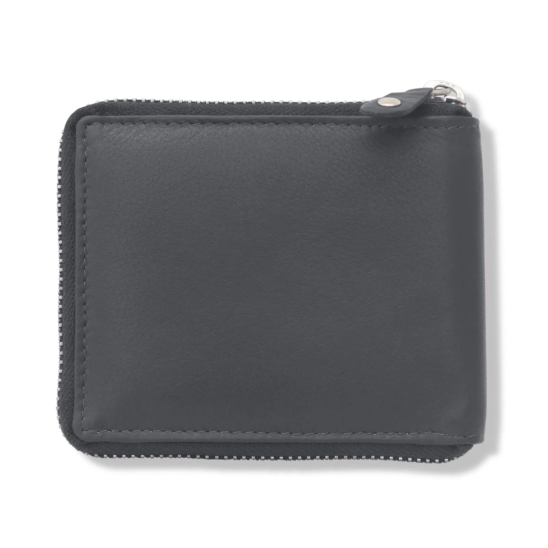 14089 Brown Zip Around Wallet