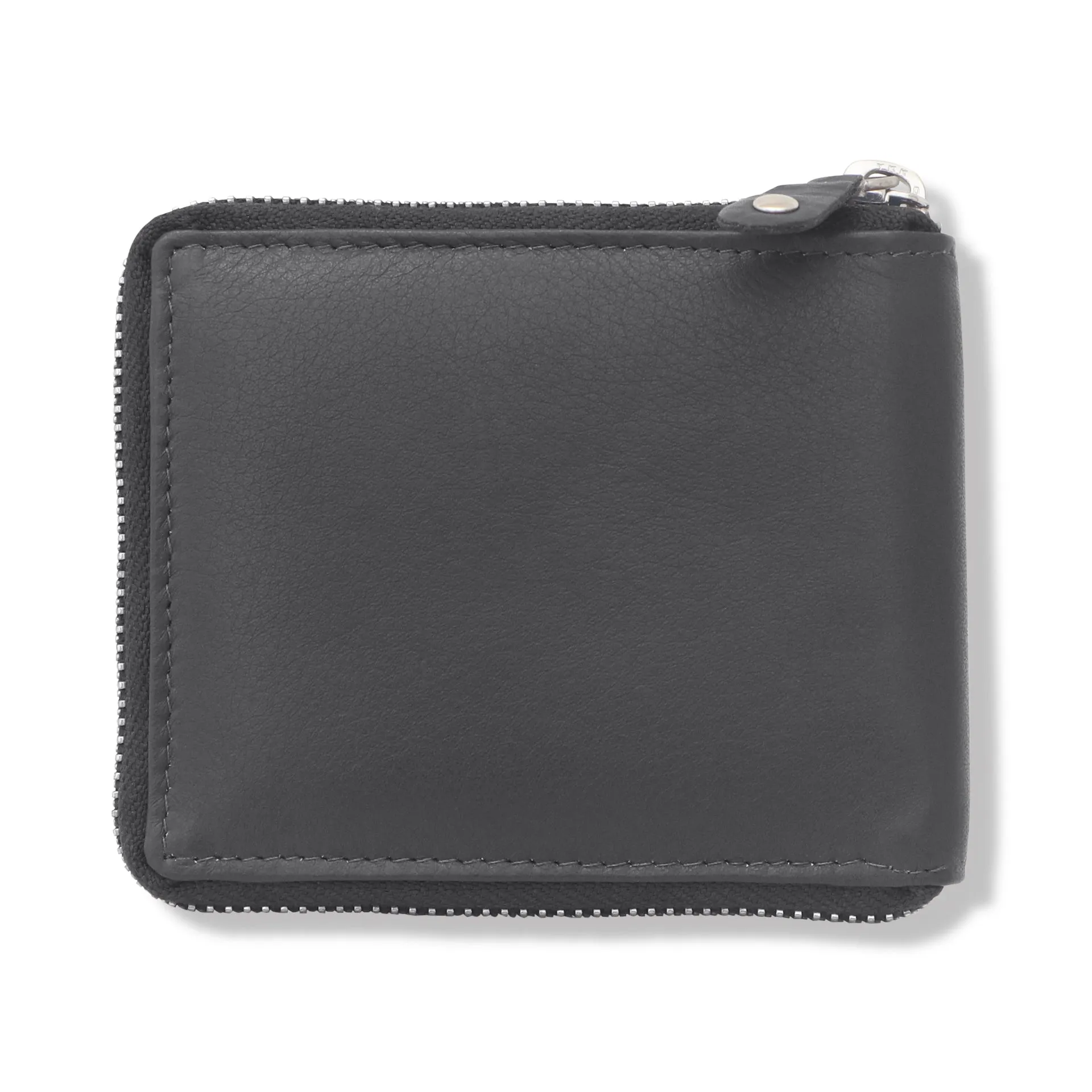 14089 Brown Zip Around Wallet