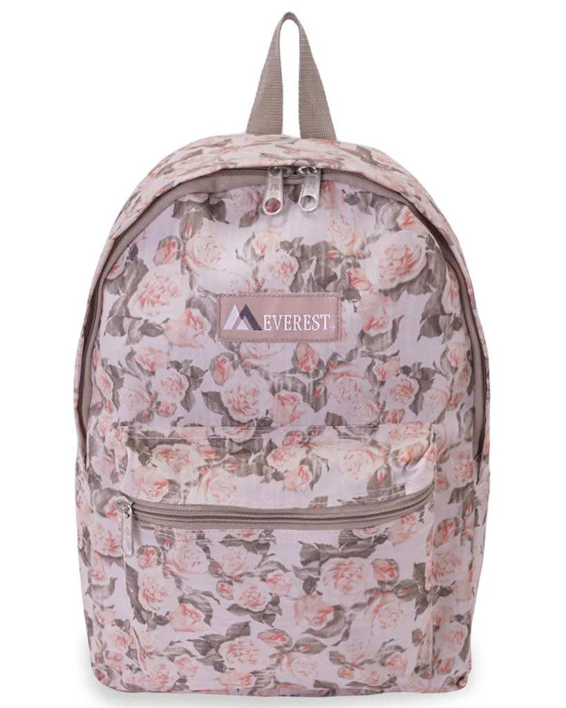 15" Pattern Printed Wholesale Backpacks