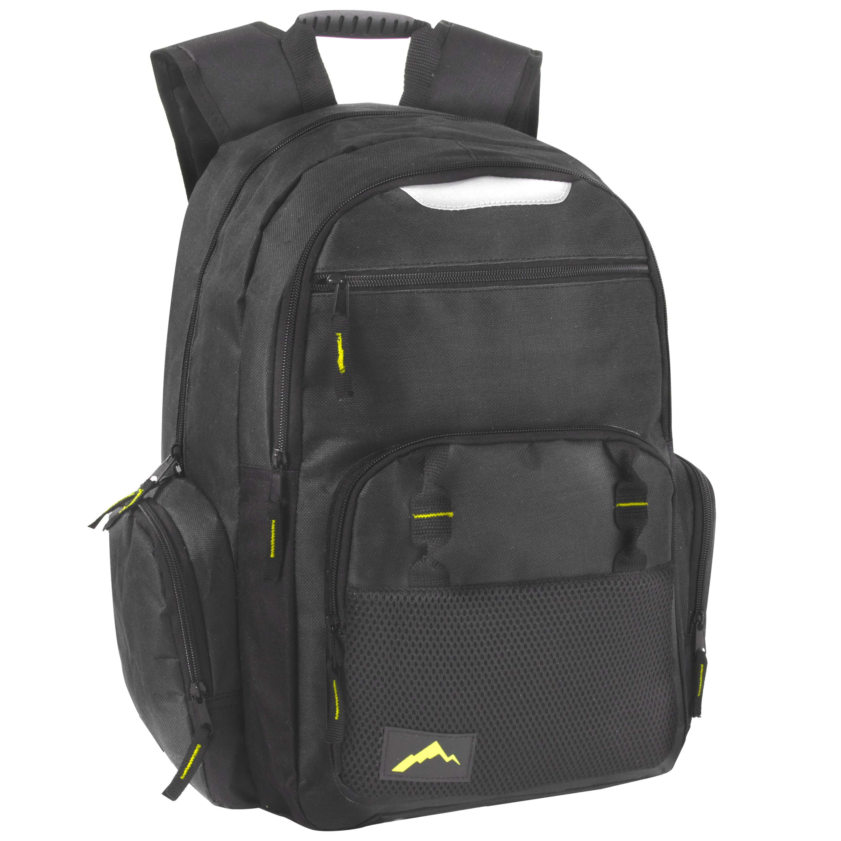 18 Inch Reflective Multi Pocket Backpack with Laptop Section -  3 Colors