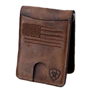 Ariat Western Money Clip Wallet