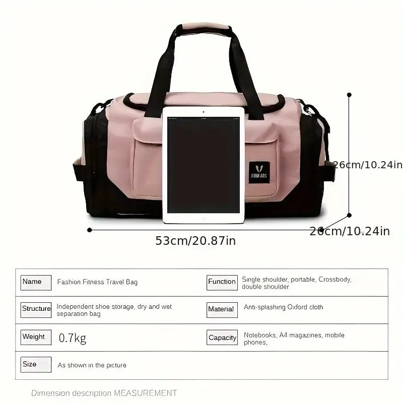 Bag Trendy Large Capacity Gym Bag