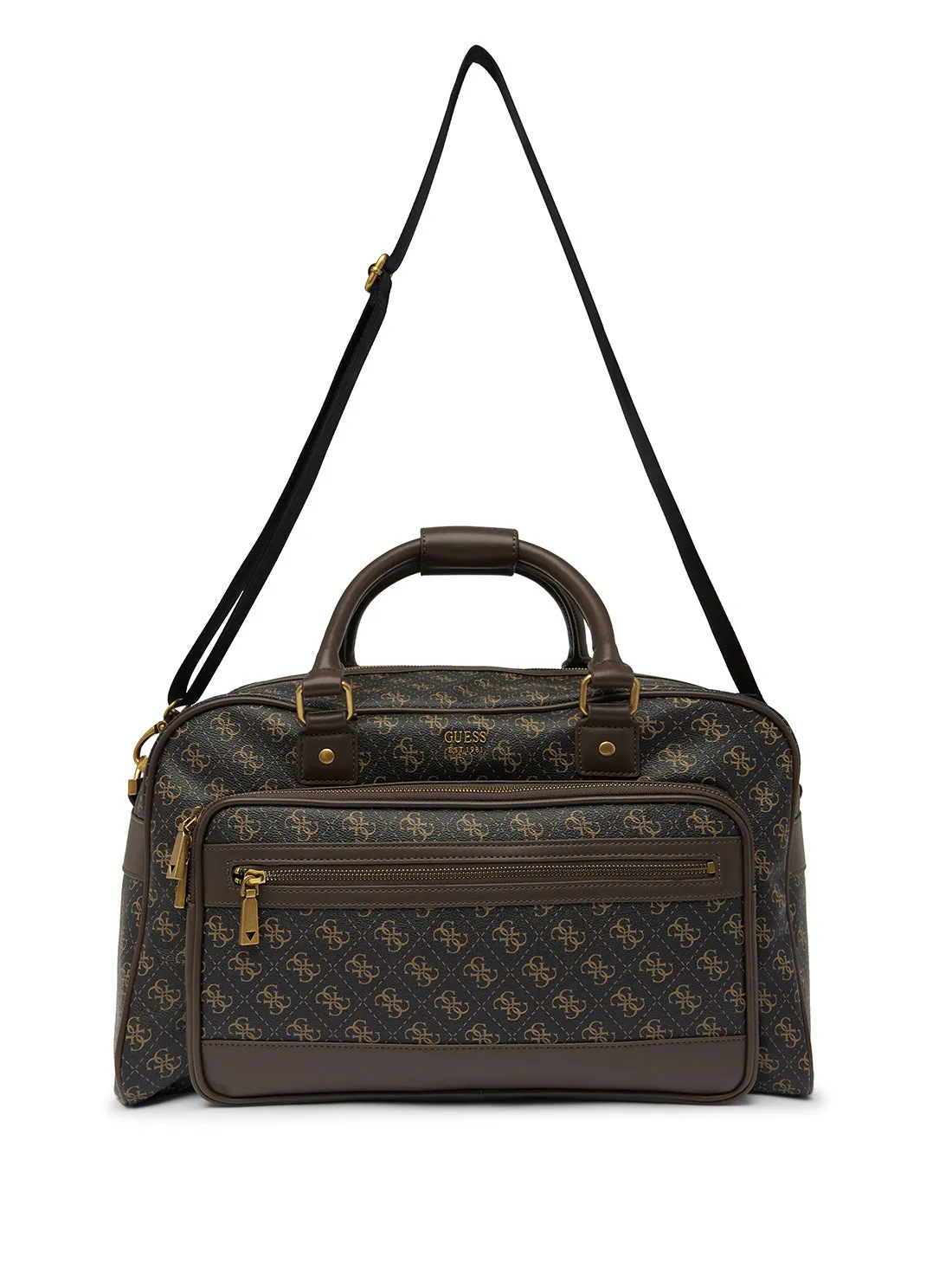 Brown Logo Keith Duffel Bag