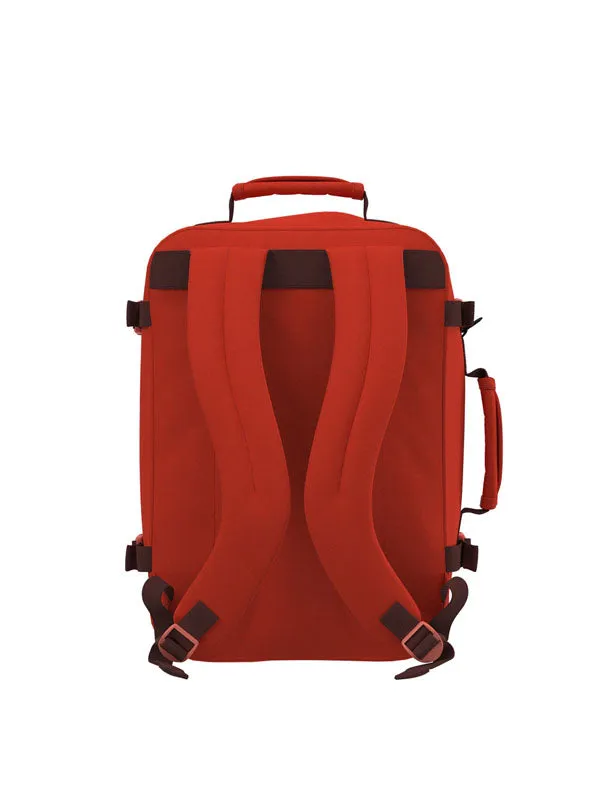 Cabinzero Classic Backpack 36L in Tomato Festival Color