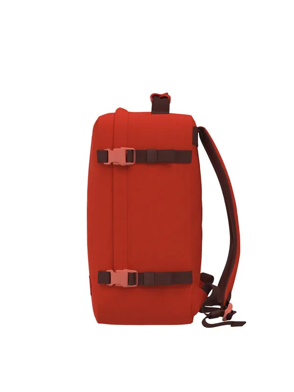 Cabinzero Classic Backpack 36L in Tomato Festival Color