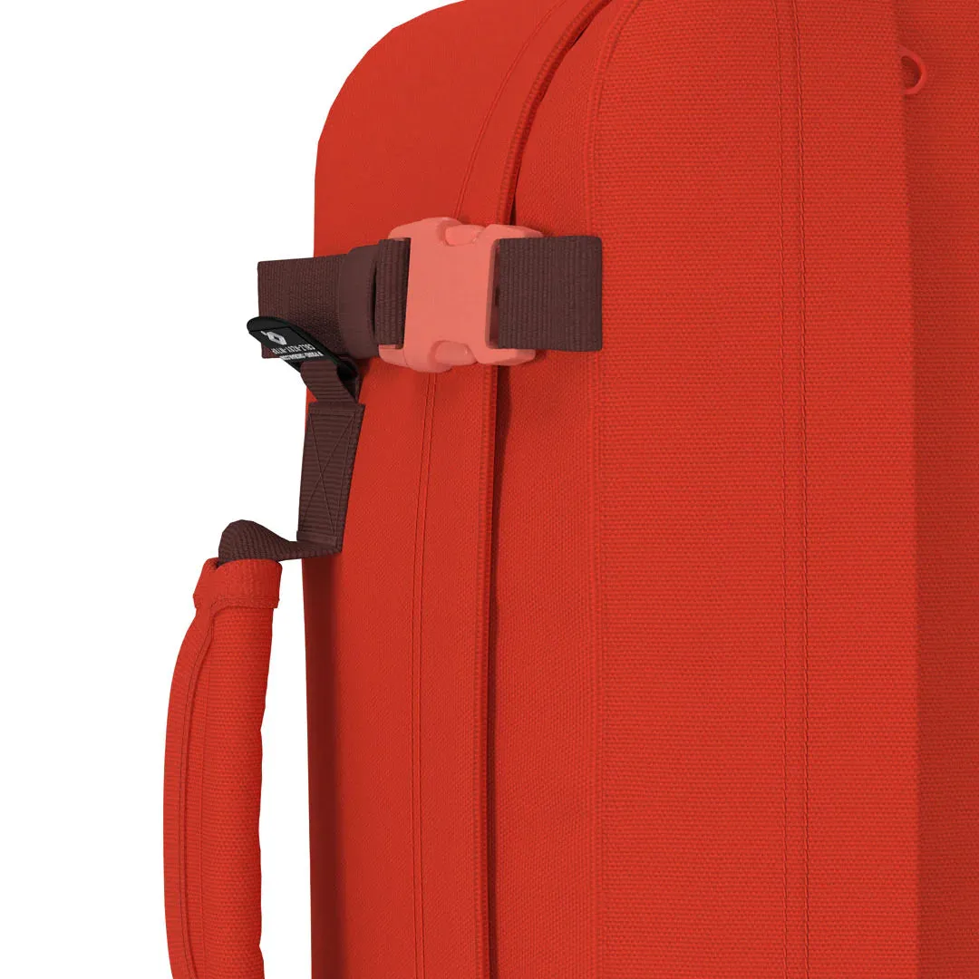 Cabinzero Classic Backpack 36L in Tomato Festival Color