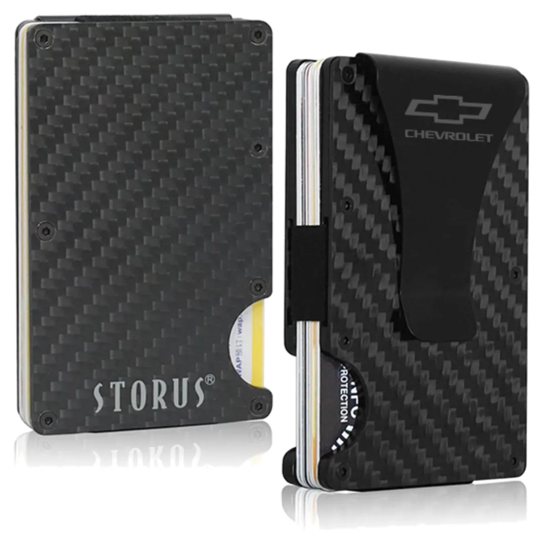 Chevrolet Bowtie Carbon Fiber Smart Wallet by Storus