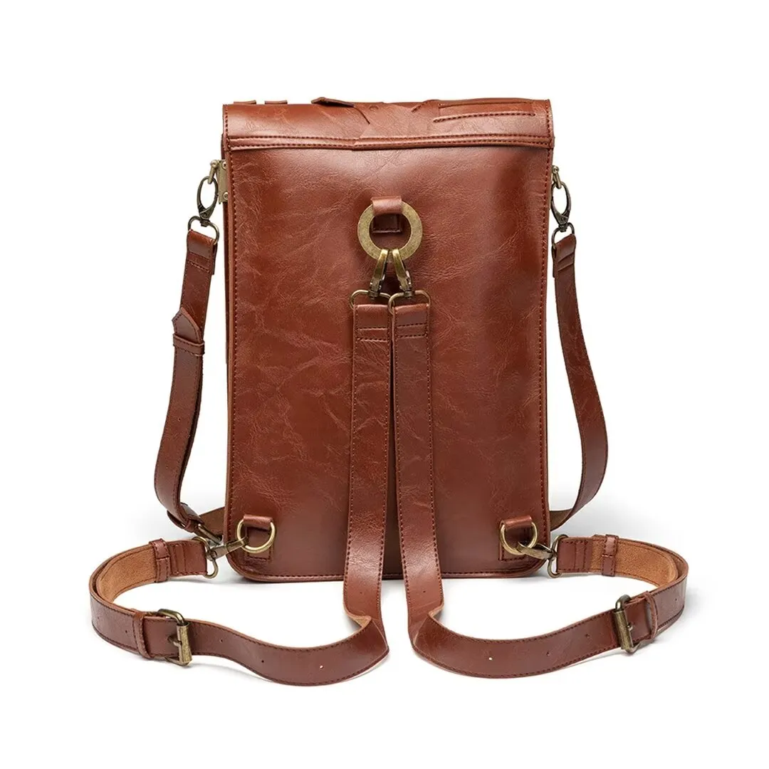 Chic Cow Leather Essential Tote