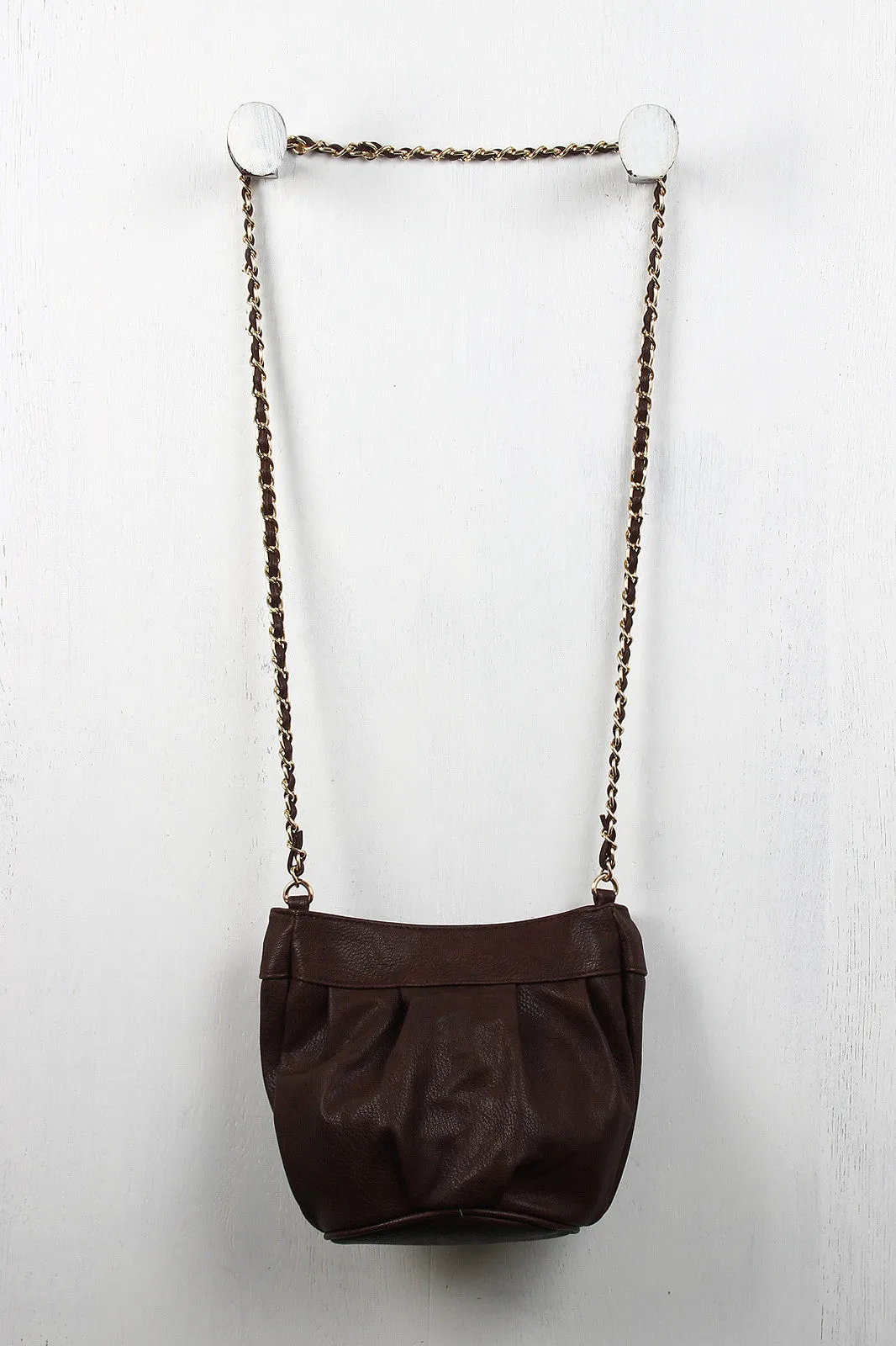 Chic Plated Bucket Bag