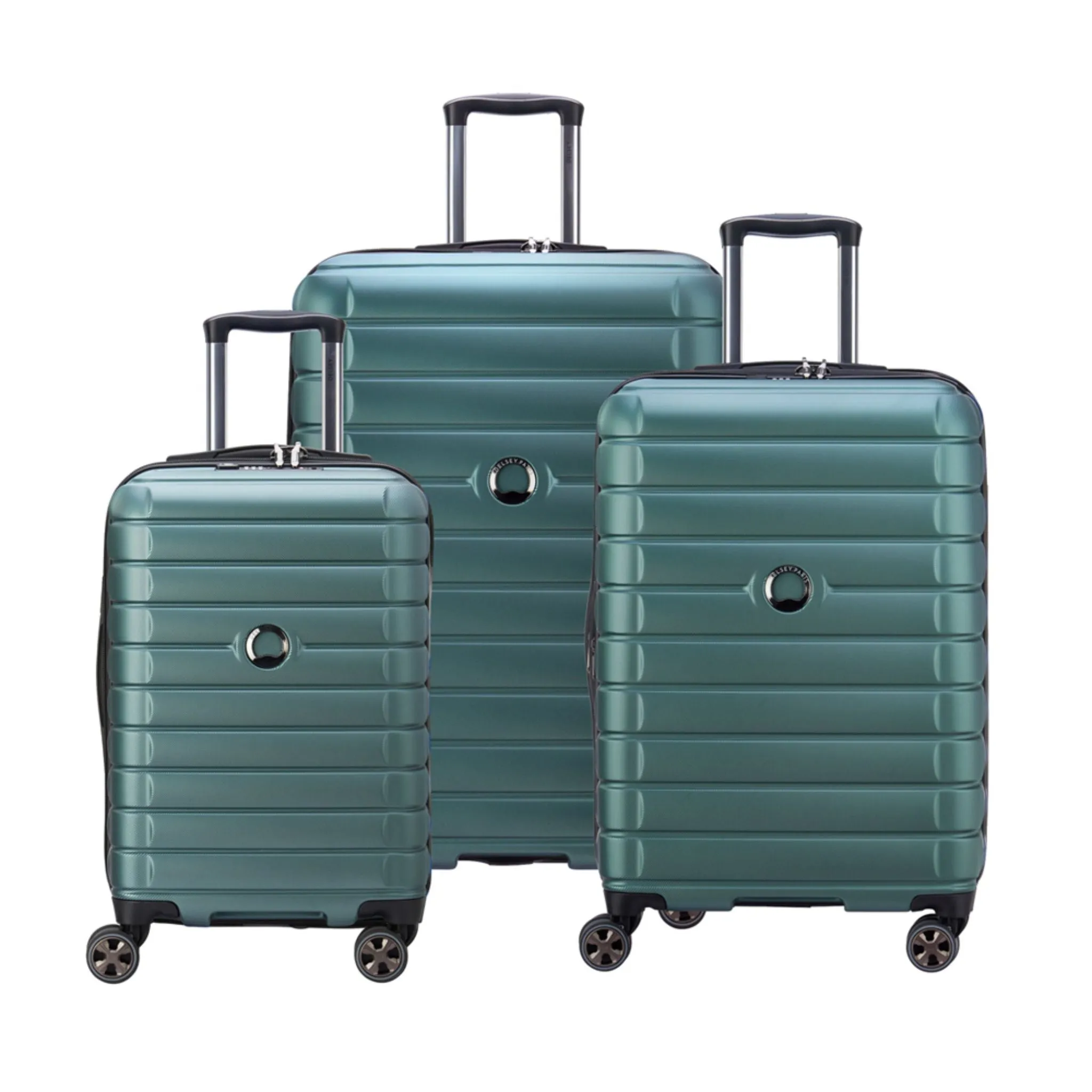 Delsey Paris Shadow 5.0 DY2878821P 75cm 4 Double Wheels Expandable Trolley Case - Green