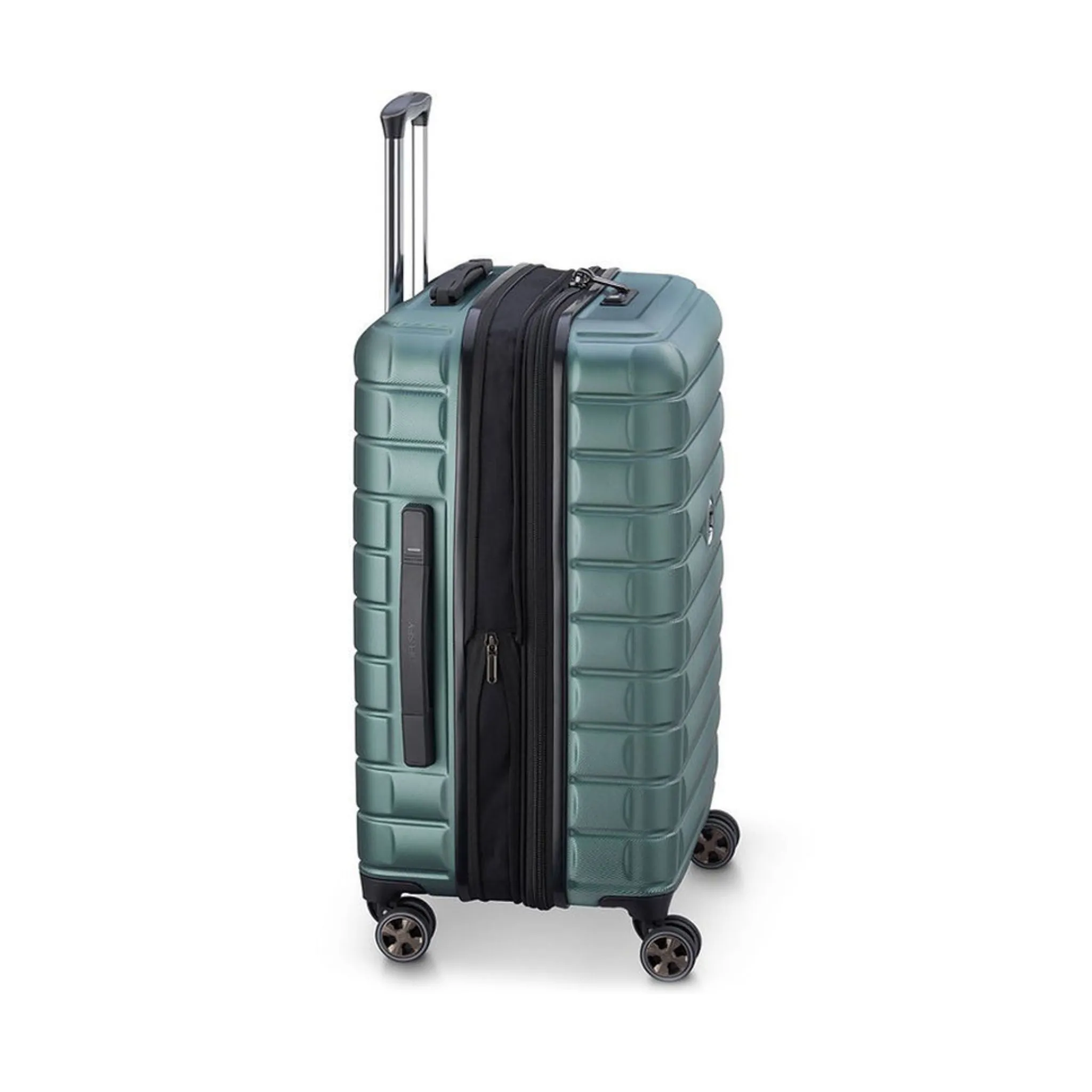 Delsey Paris Shadow 5.0 DY2878821P 75cm 4 Double Wheels Expandable Trolley Case - Green