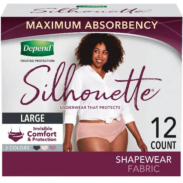 Depend Silhouette Classic Underwear for Women