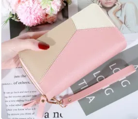 Fresh Accessories Multi Wallet - Pink/Natural/White