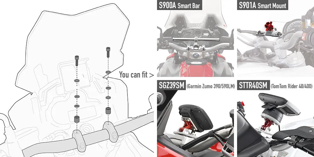 Givi Luggage for Suzuki SV 650 2016-