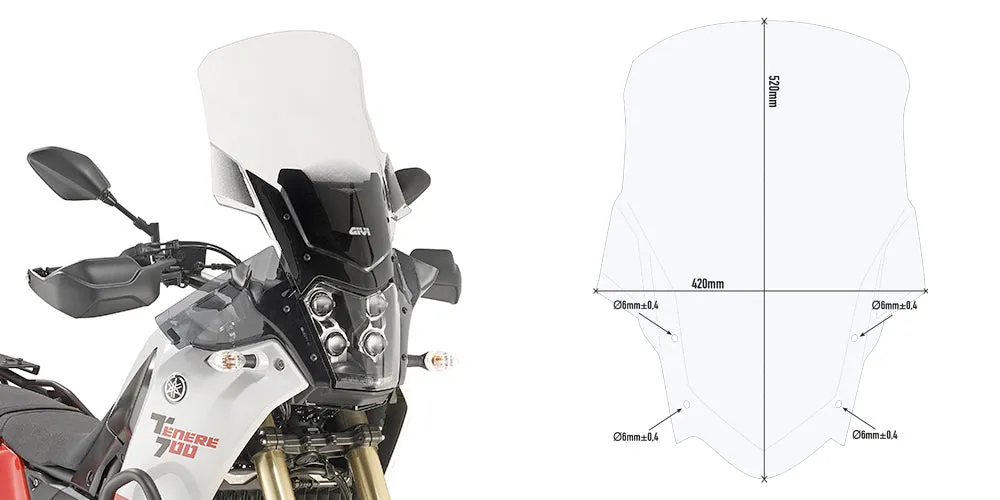 Givi Luggage for Yamaha Tenere 700 '19-