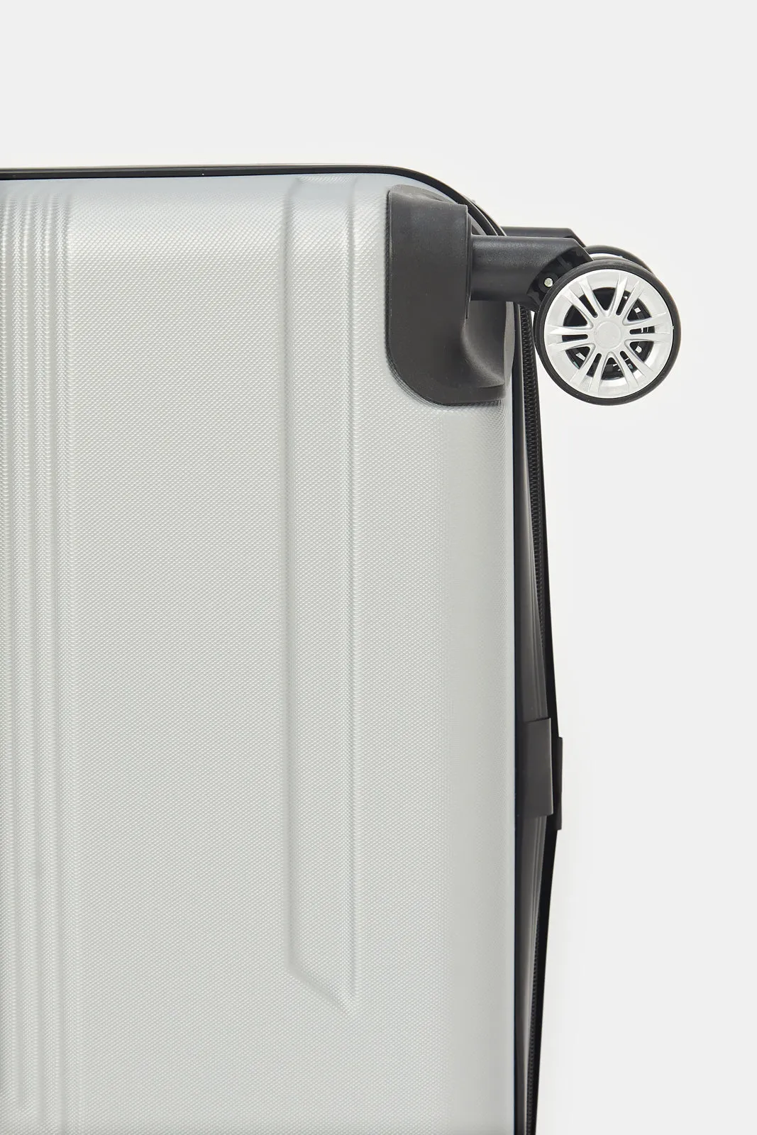 Grey Abs Trolley Luggage (24Inch)