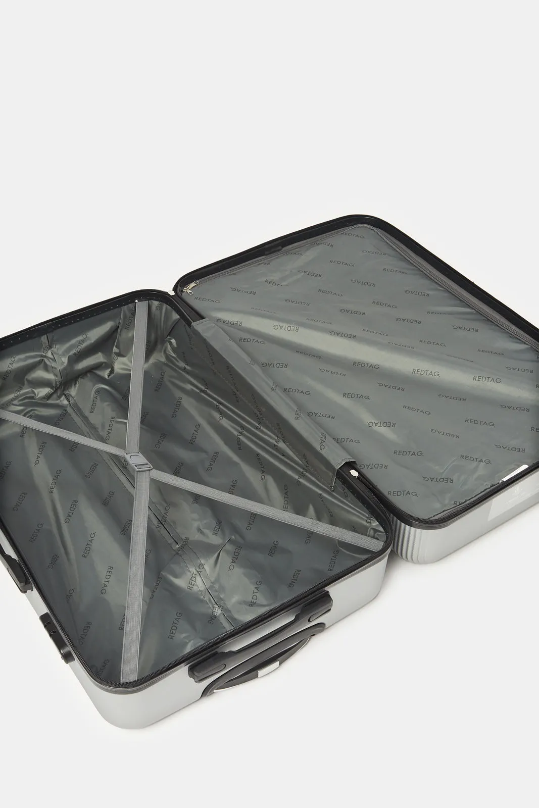 Grey Abs Trolley Luggage (24Inch)