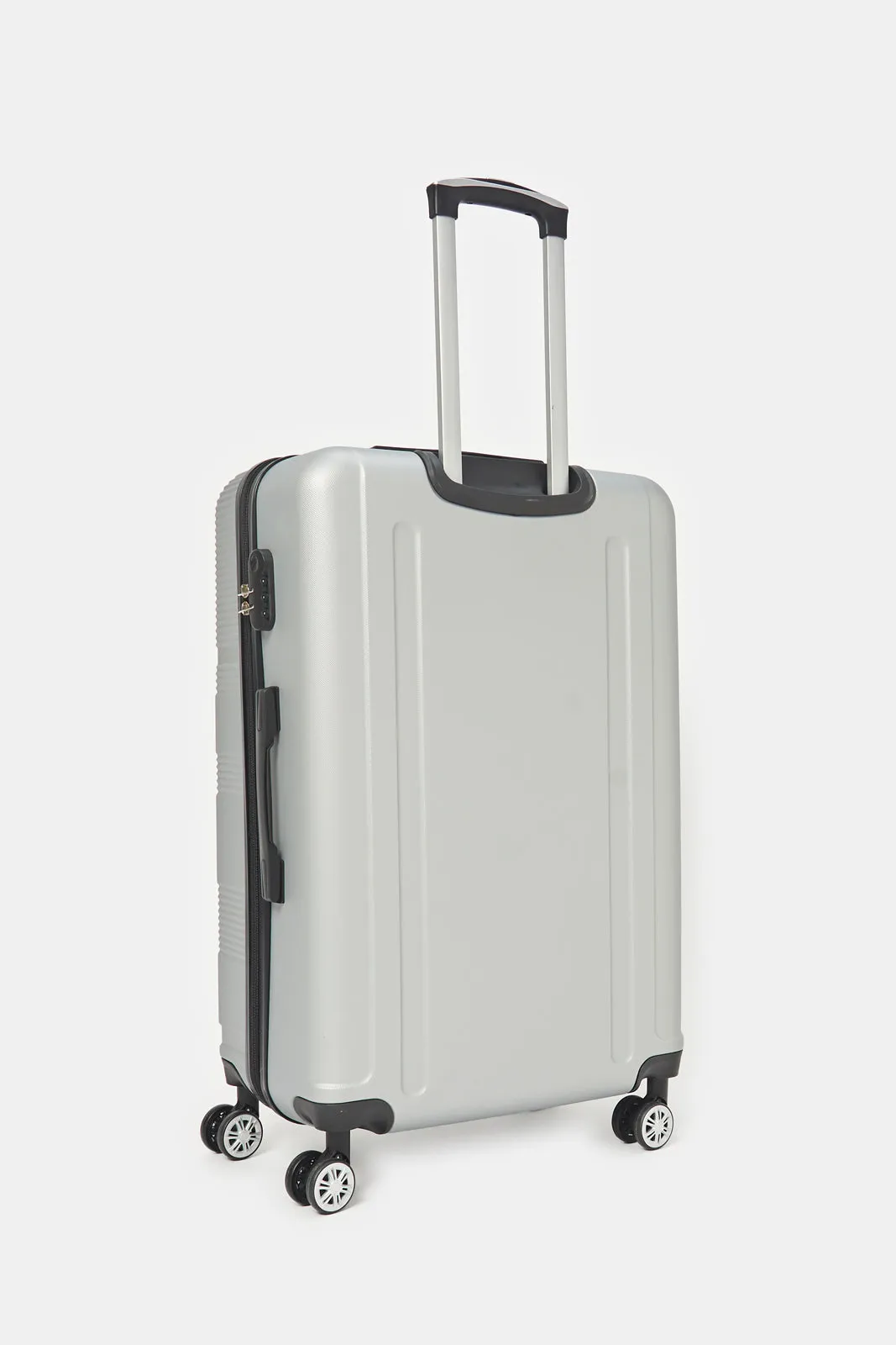 Grey Abs Trolley Luggage (24Inch)