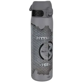 Leak Proof NFL Water Bottle, Stainless Steel, Pittsburgh Steelers, 600ml (20oz)