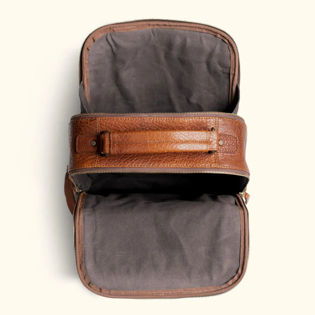 Limited Edition Roosevelt Buffalo Leather Backpack | Buffalo Grain