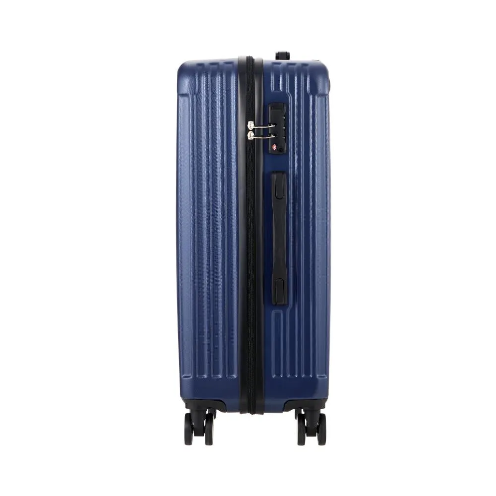 Mazam 28" Luggage Set Travel TSA Lock ABS Case Navy