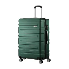 Mazam 28" Luggage Suitcase Trolley Set Travel TSA Lock Storage Hard Case Green