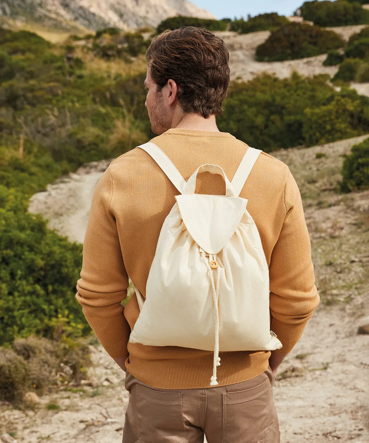 Natural - Organic festival backpack