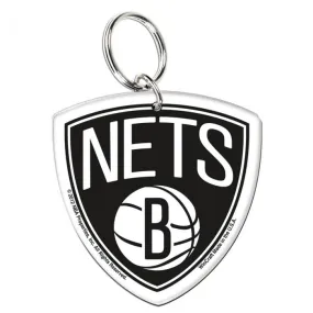 NBA BROOKLYN NETS PREMIUM ACRYLIC KEY RING