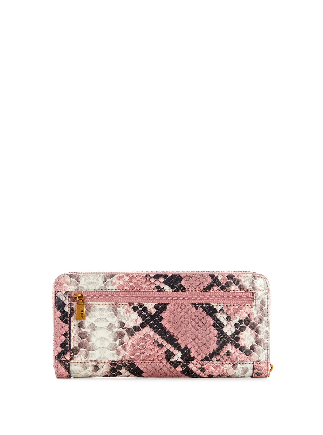 Pink Python Abey Large Wallet