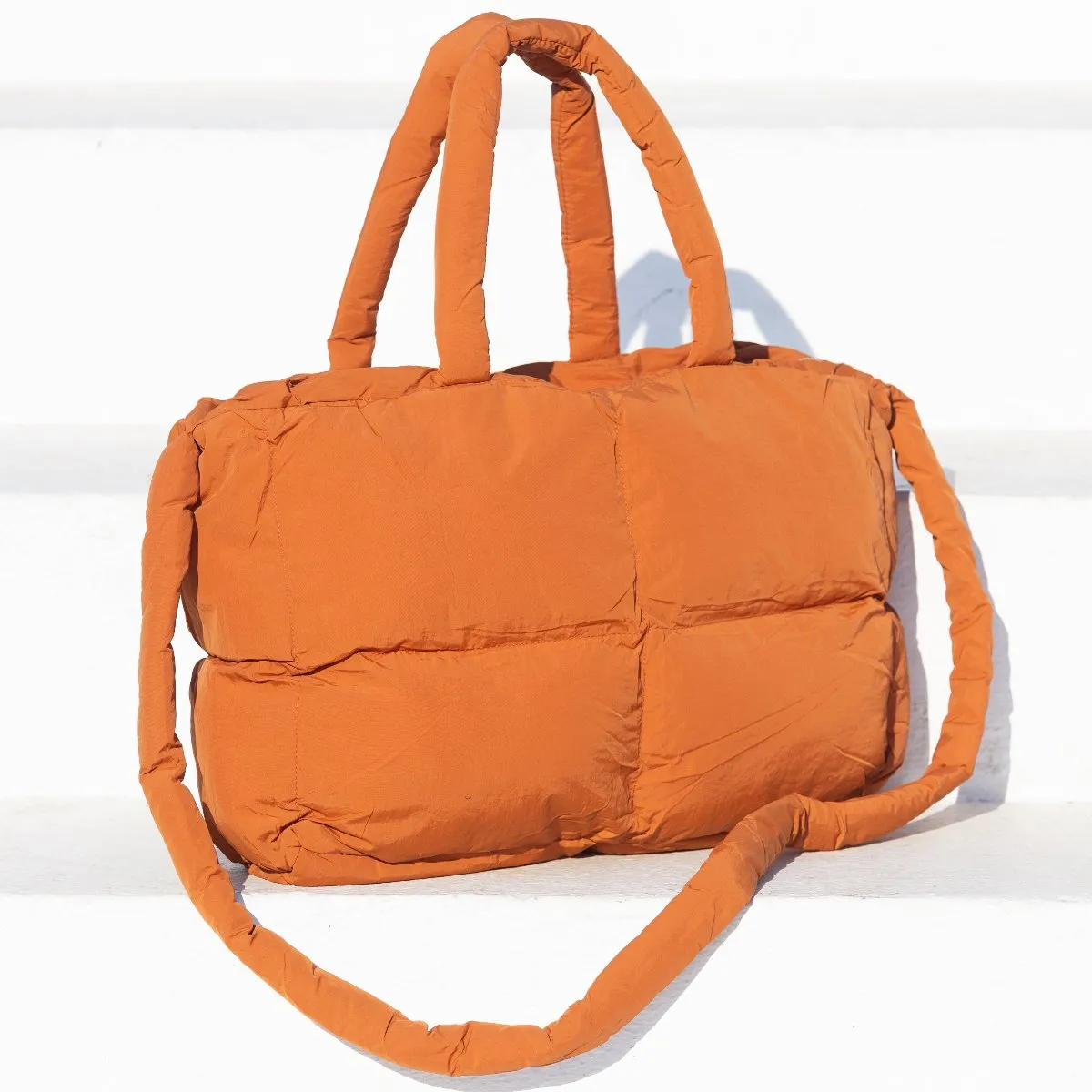 Puffer Duffel Bags