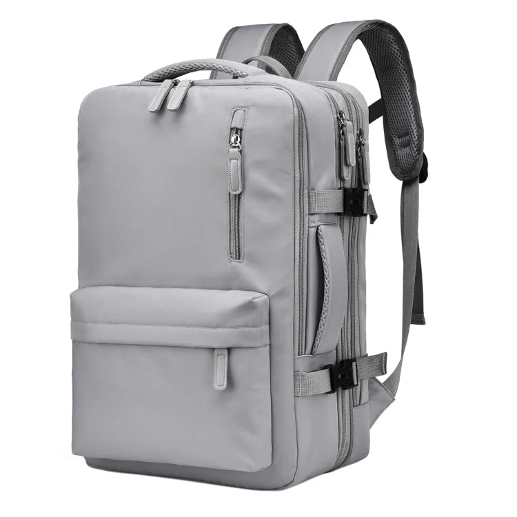 PV24 Multifunctional Large Capacity Casual Backpack Portable Travel Commuter Backpack(Grey)