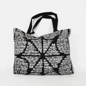 Rassvet (Paccbet) - Spiderweb Tote Bag - Black