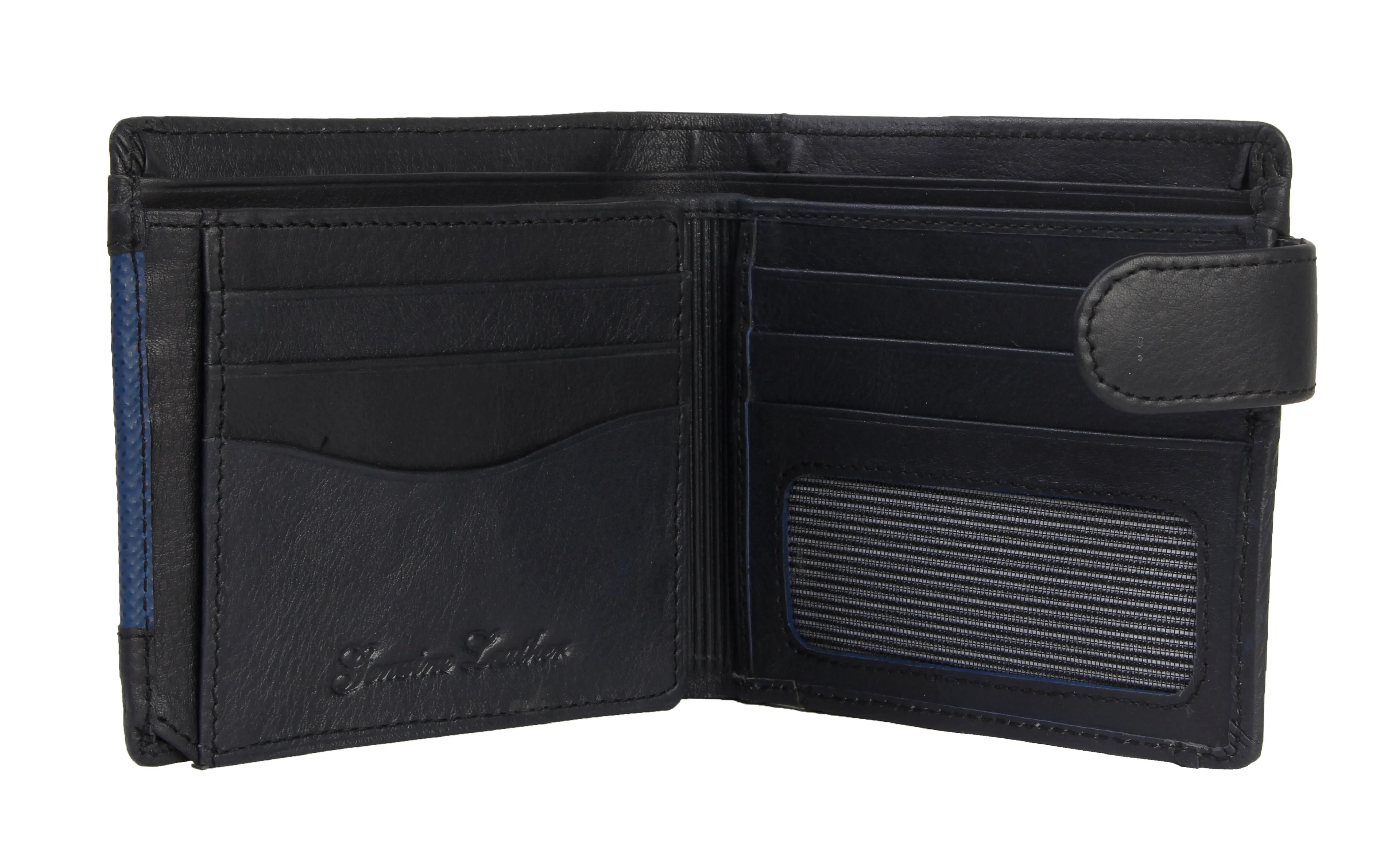 RL Loop & Stitch Leather Wallet