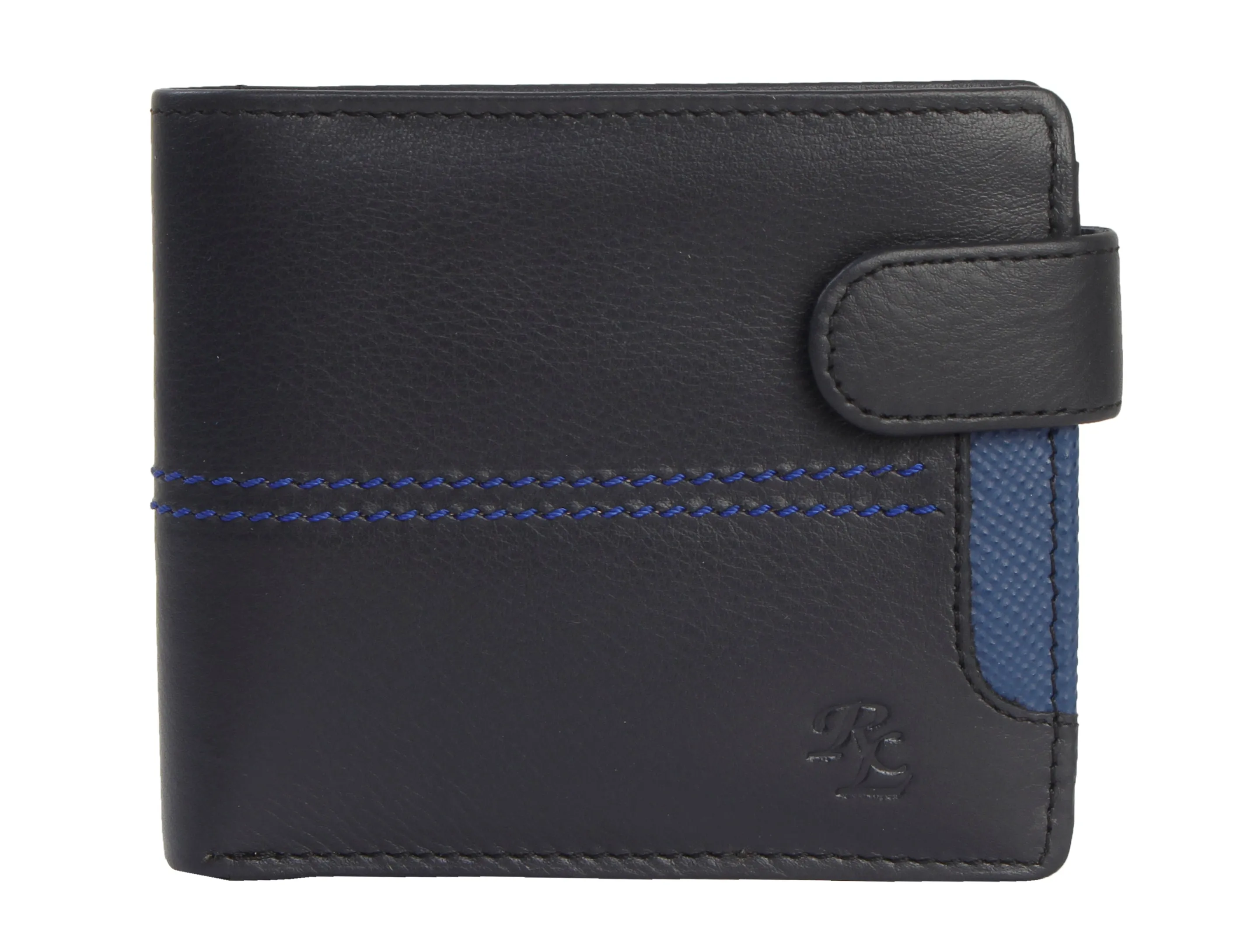 RL Loop & Stitch Leather Wallet