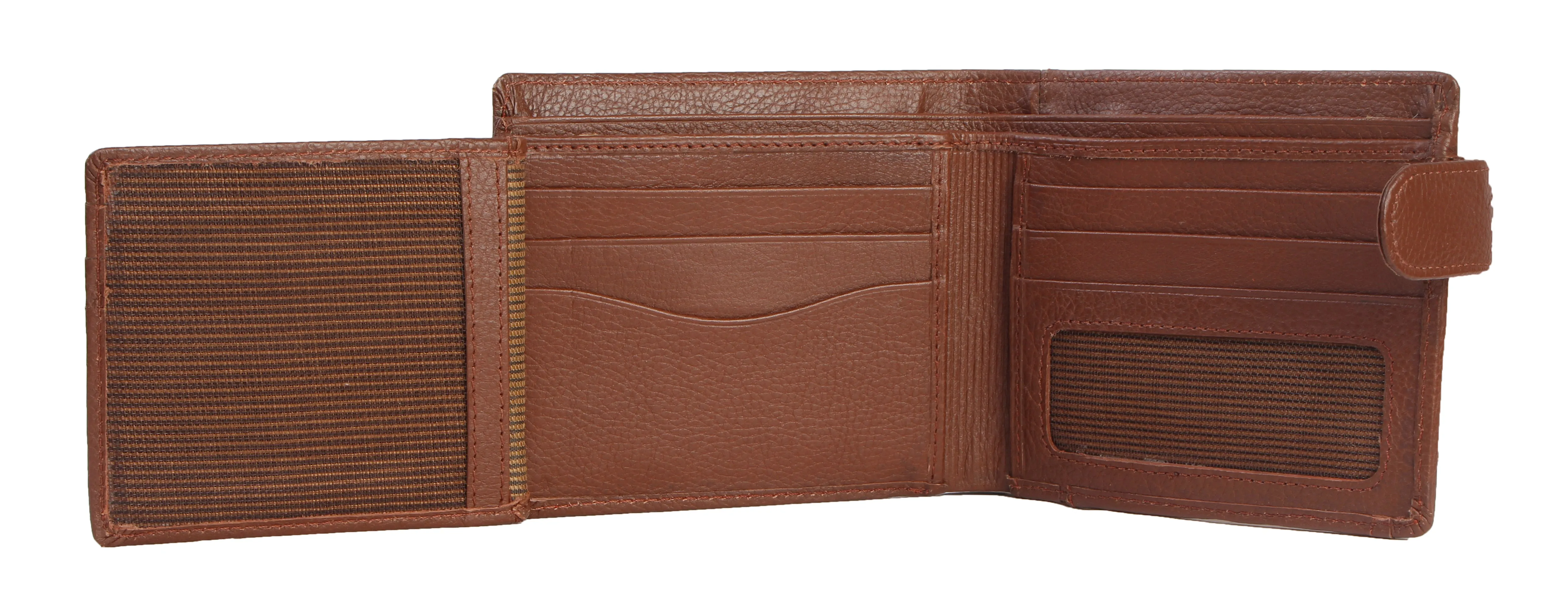 RL Loop & Stitch Leather Wallet