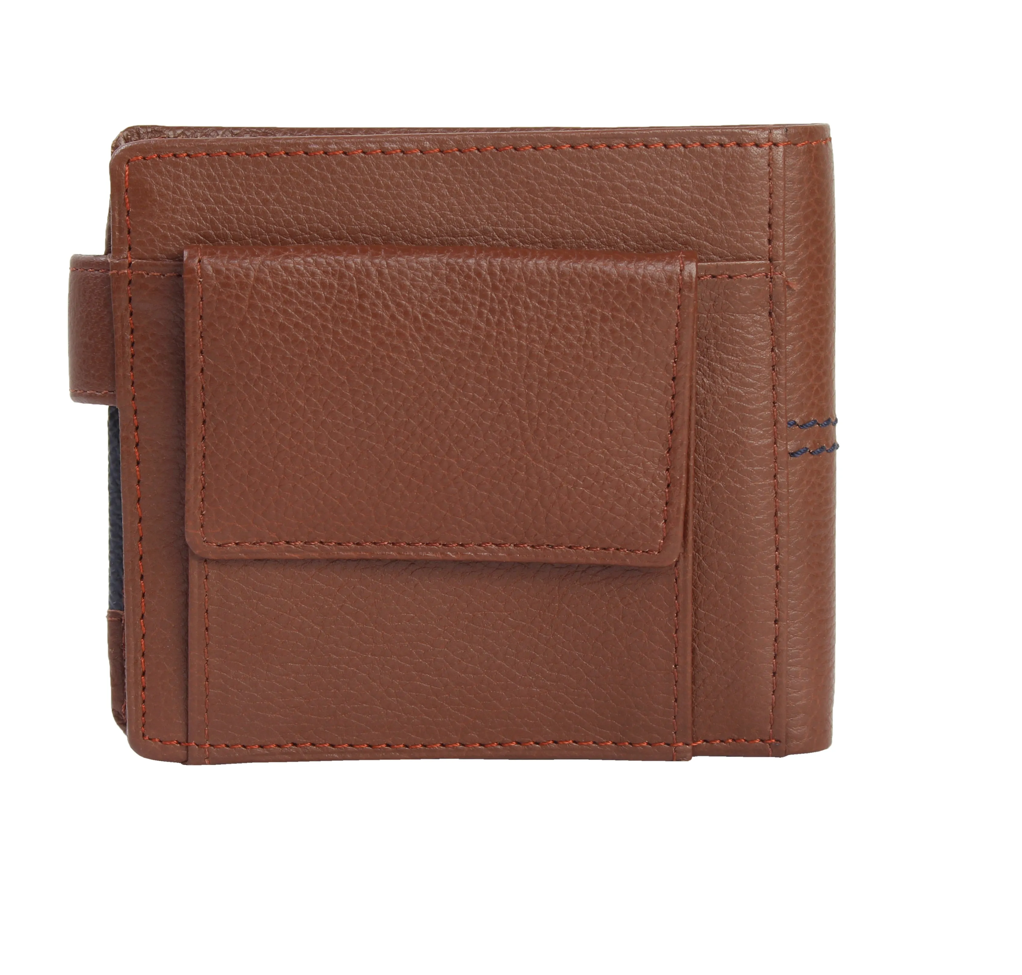 RL Loop & Stitch Leather Wallet