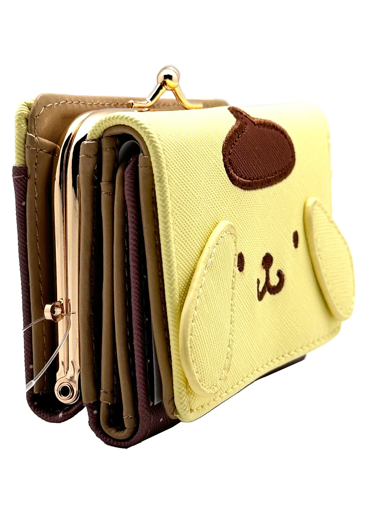 Sanrio Pompompurin Face Flap Wallet