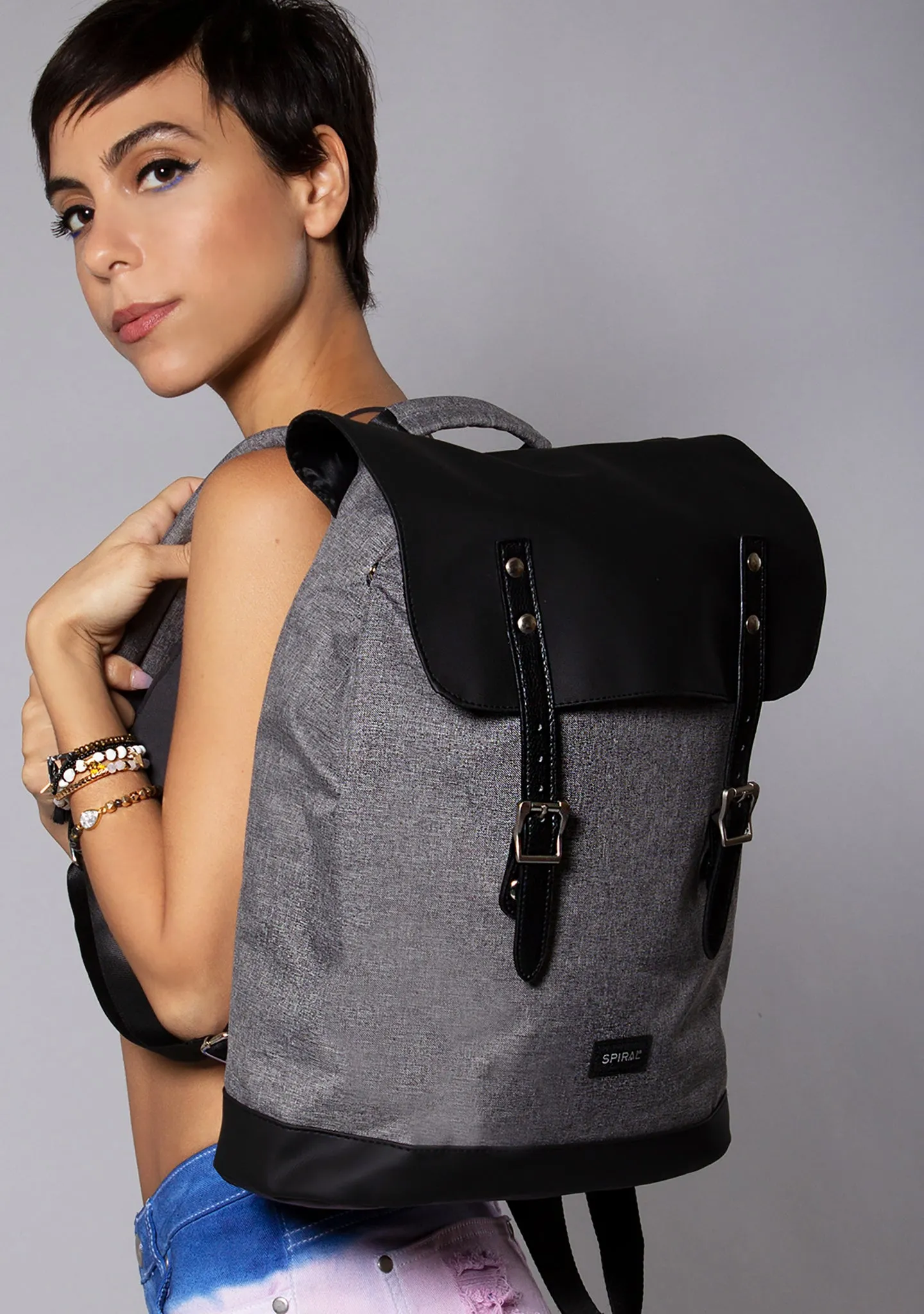 SOHO Charcoal Backpack