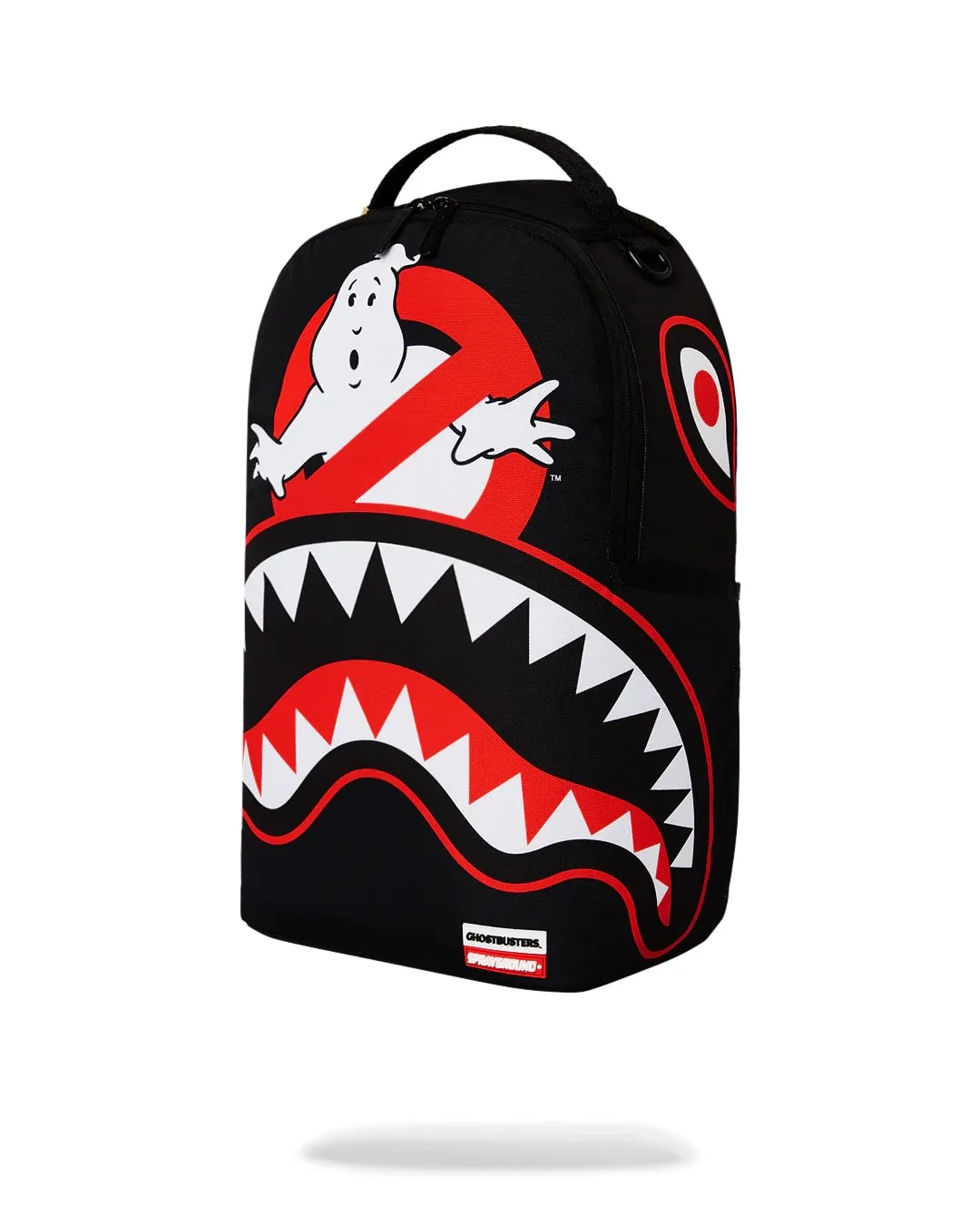 Sprayground Ghostbusters Logo and Shark Mouth Backpack B6308