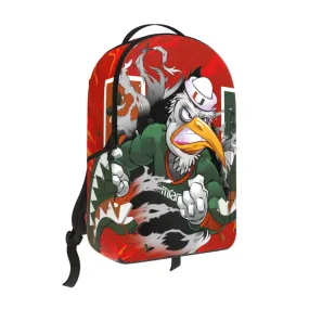 Sprayground University Of Miami DLXSR Backpack B6650