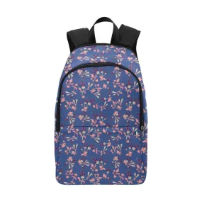 Swift Floral Peach Blue Backpack for Adult