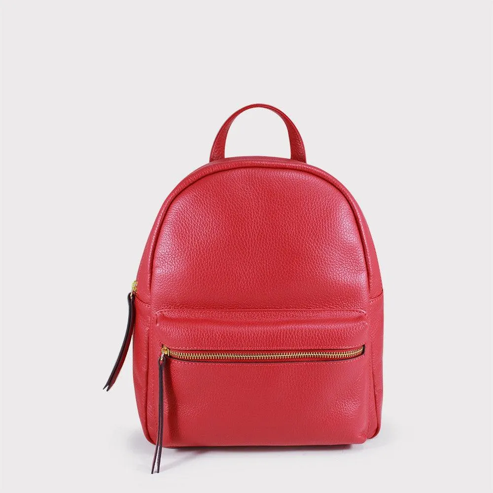 The Backpack, Italian Leather Bag, Made in Italy