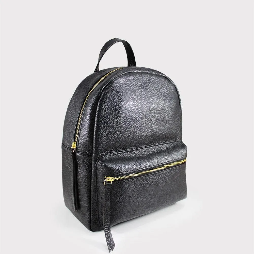 The Backpack, Italian Leather Bag, Made in Italy