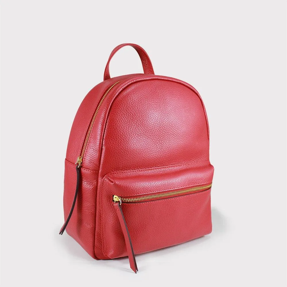 The Backpack, Italian Leather Bag, Made in Italy