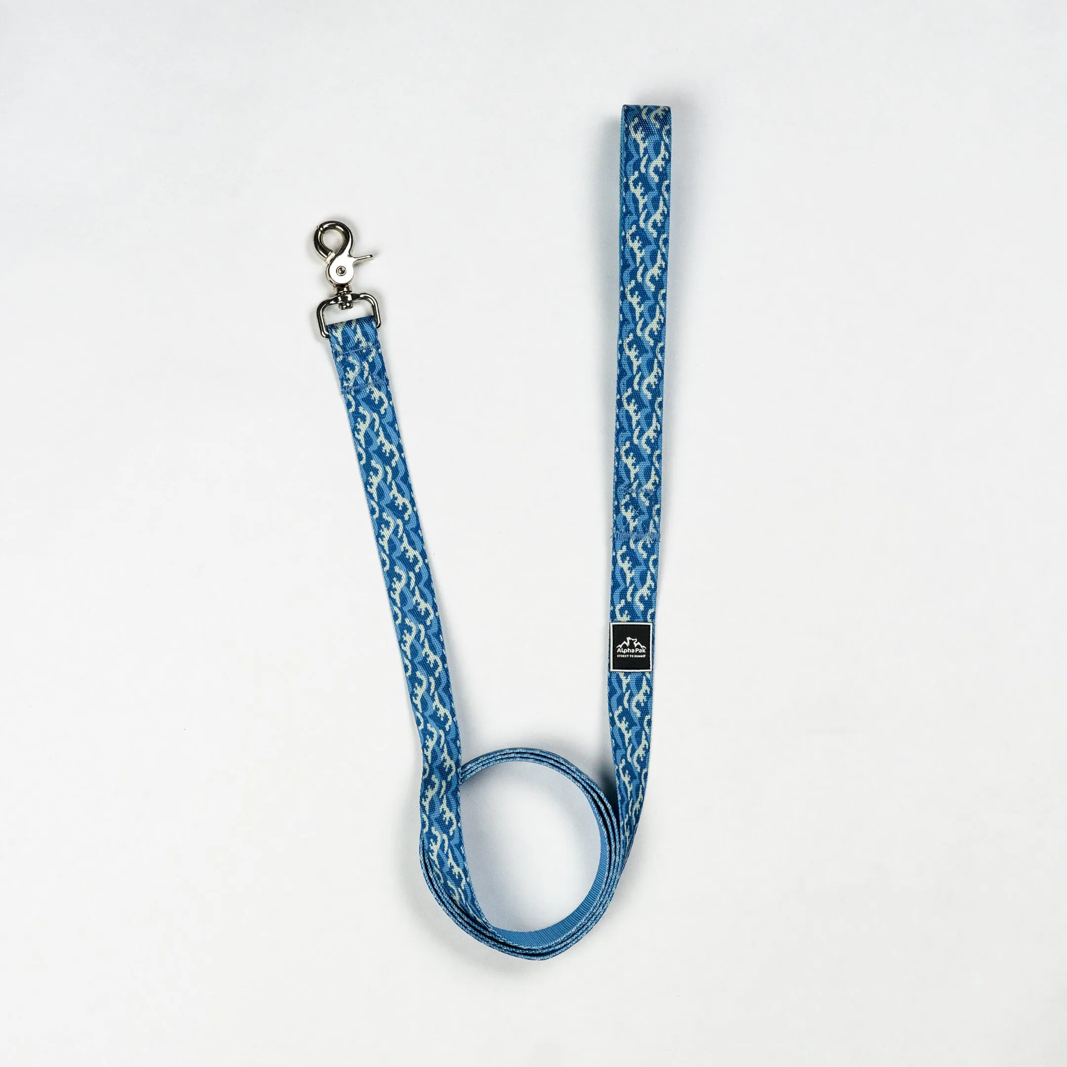 Tidal Pattern Flat Dog Leash - Wholesale