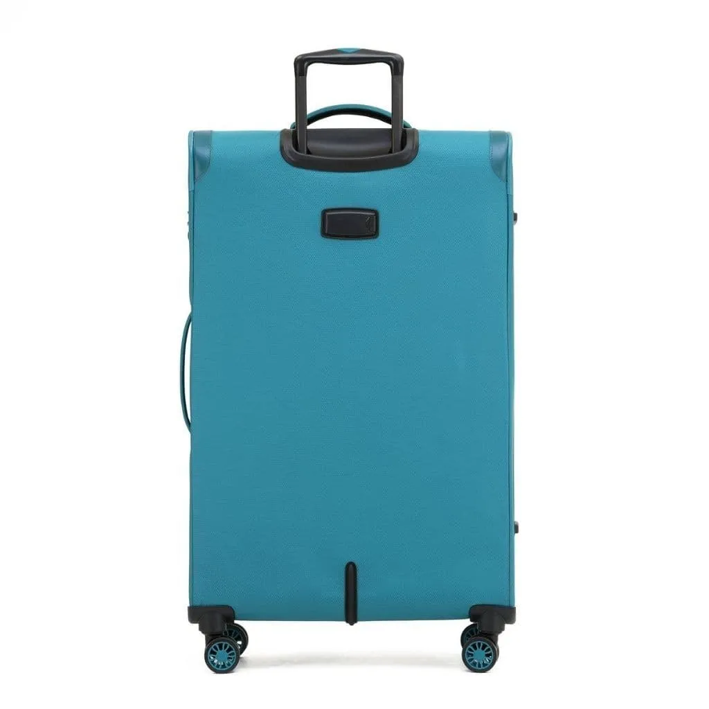 Tosca So Lite 3 Piece Softsided SuperLight Luggage Set - Teal