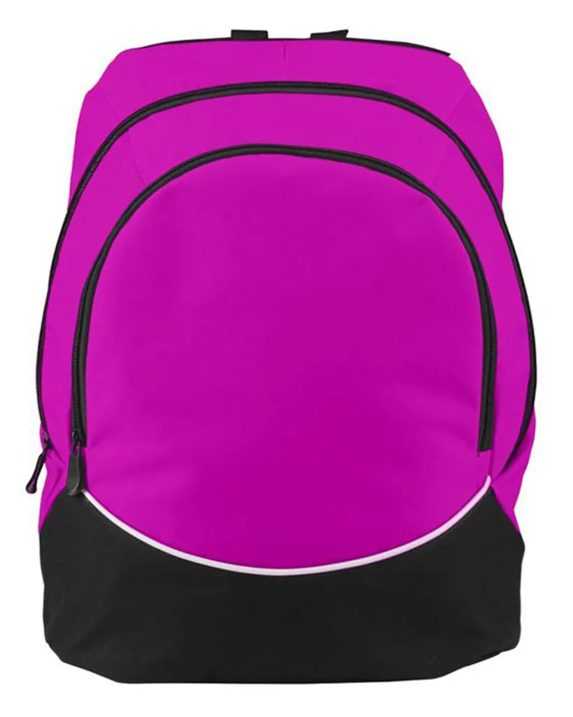 Tri-Color Polyester School Backpack