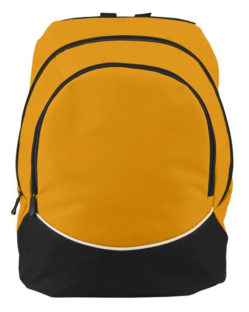 Tri-Color Polyester School Backpack