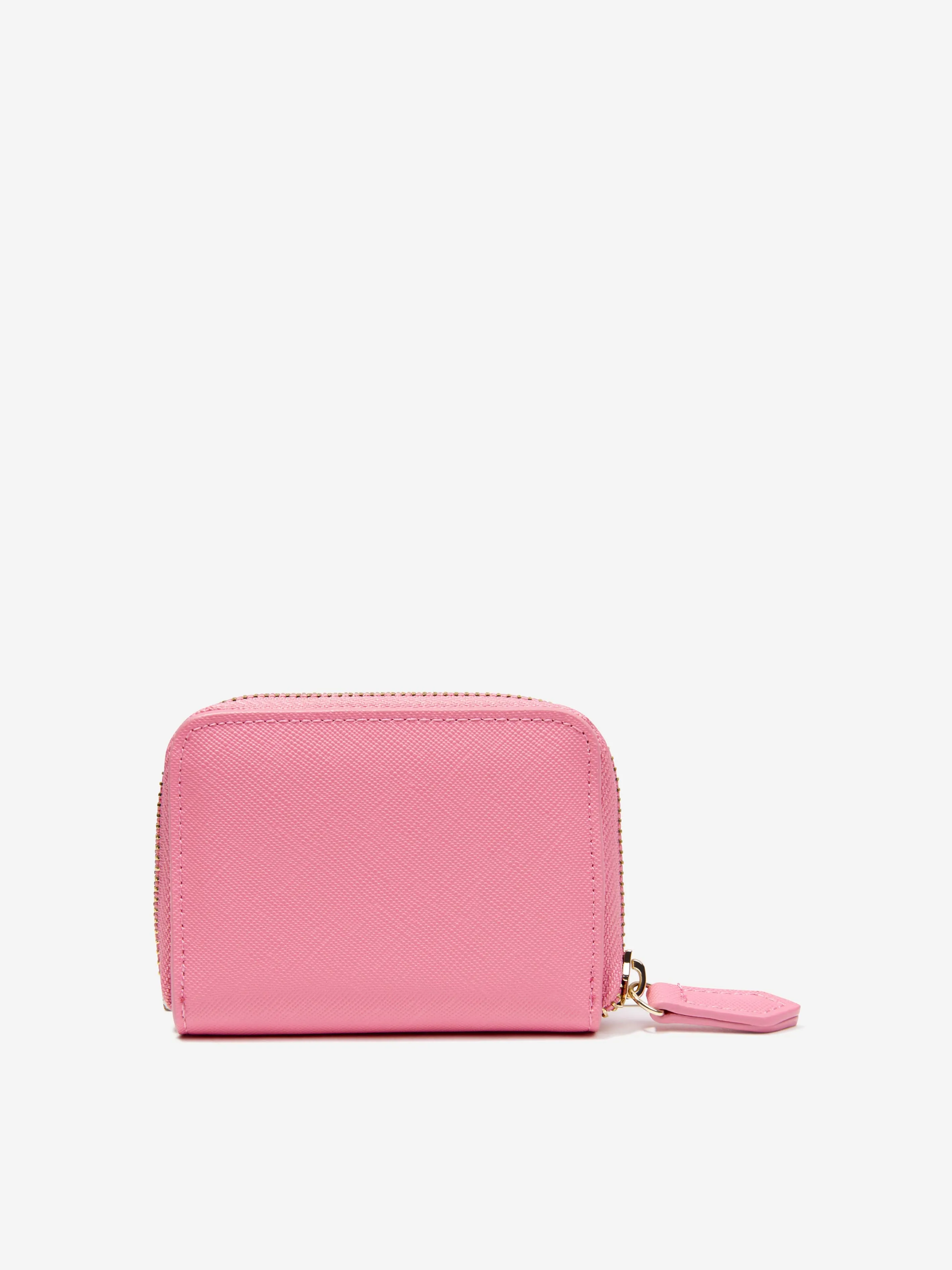 Valentino Girls Divina Zip Around Wallet in Pink