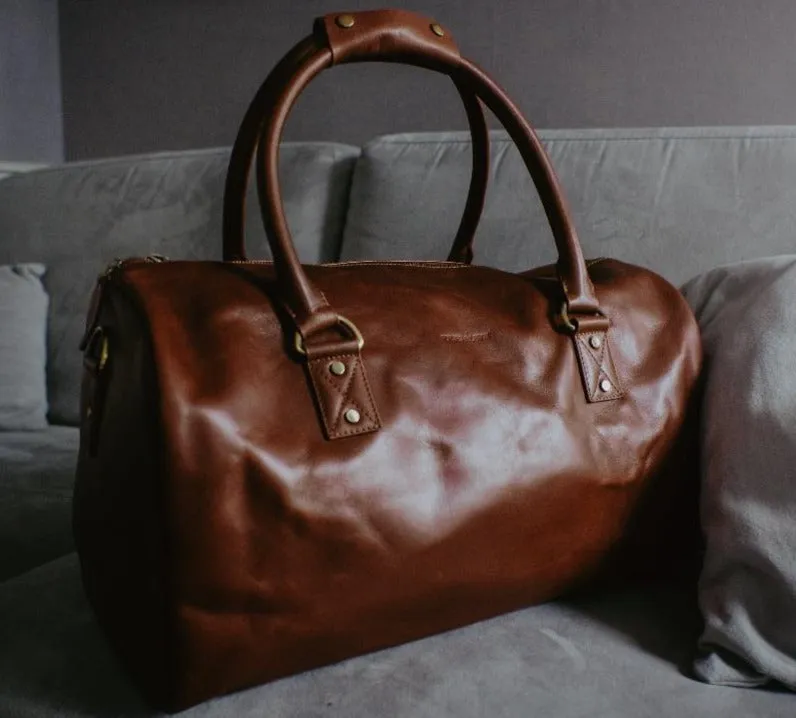 Winchester Holdall | Brown Leather Medium